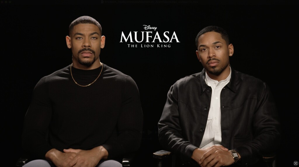 Mufasa - Aaron Pierre and Kelvin Harrison Jr.