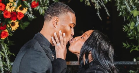 Devonta Smith and Mya Danielle 2