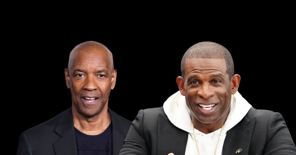 Denzel Washington and Deion Sanders