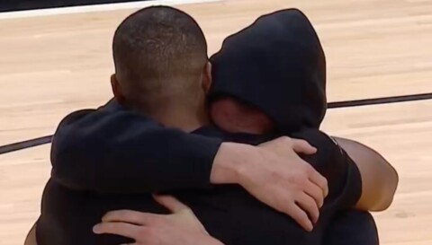 Tristan Thompson and Kevin Love