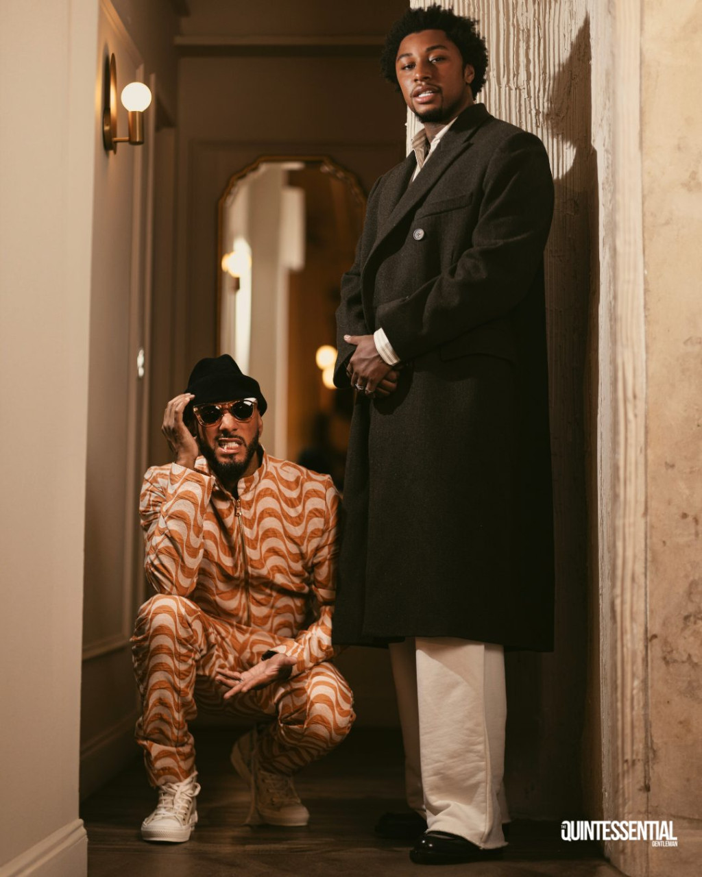 Swizz Beatz and Nasir Dean