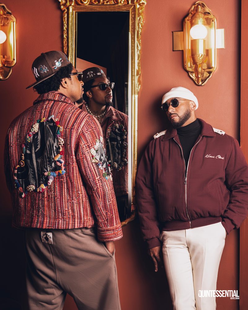 Swizz Beatz and Nasir Dean