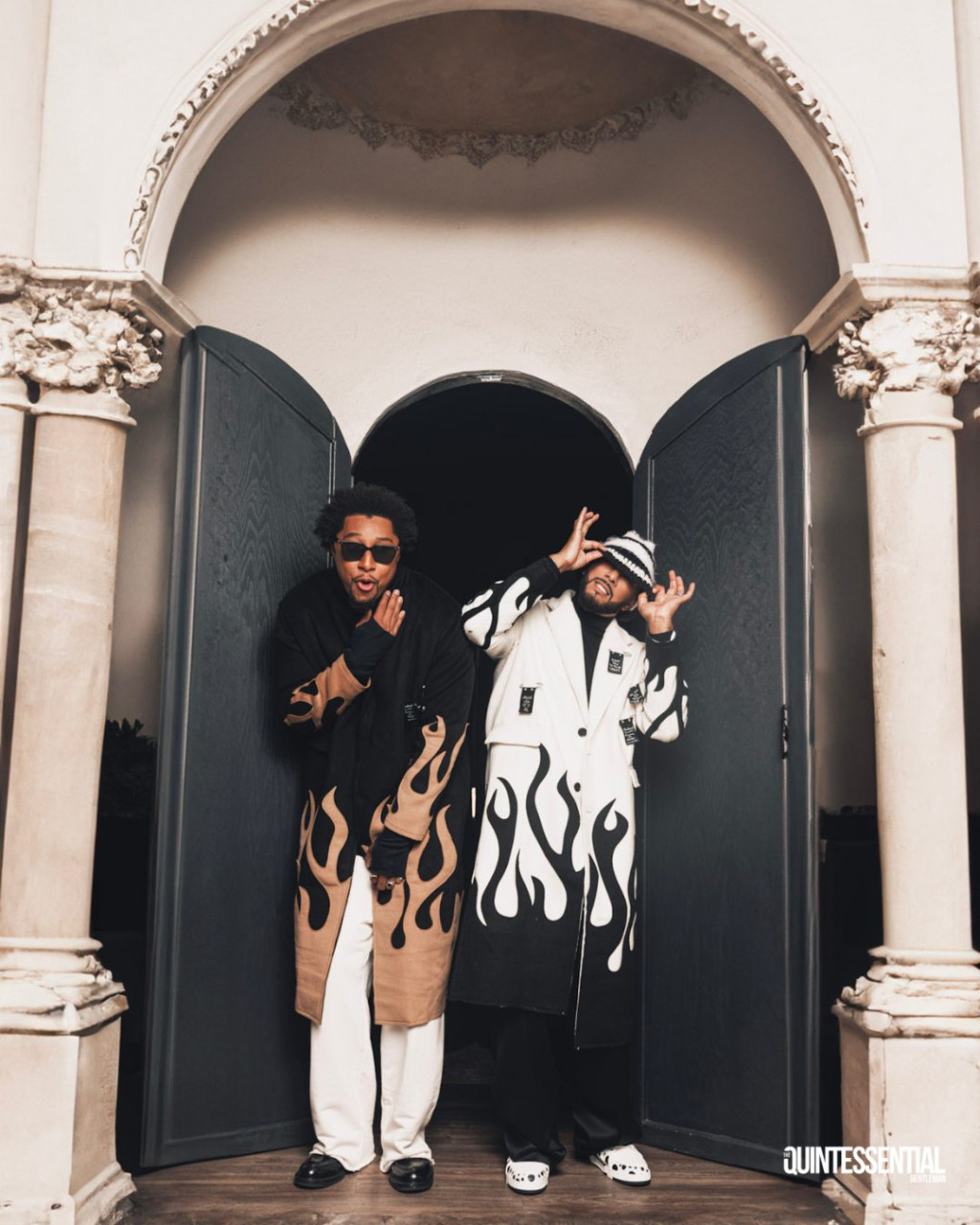 Swizz Beatz and Nasir Dean