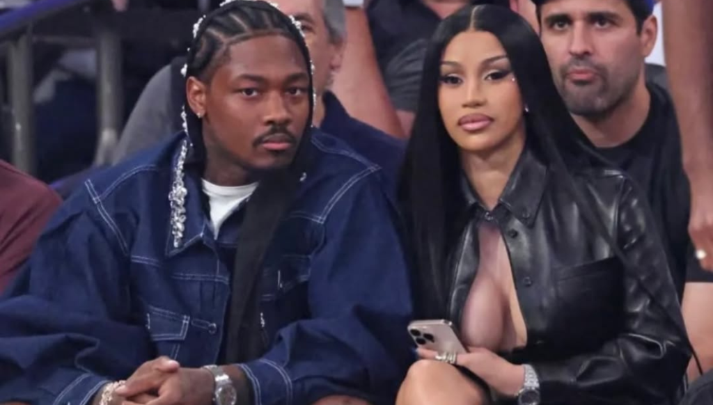 Stefon Diggs Cardi B