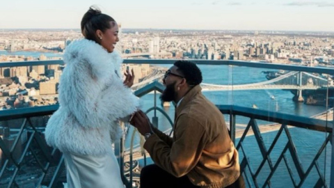 Karl-Anthony Towns and Jordyn Woods