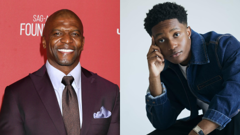 Jermaine Harris and Terry Crews