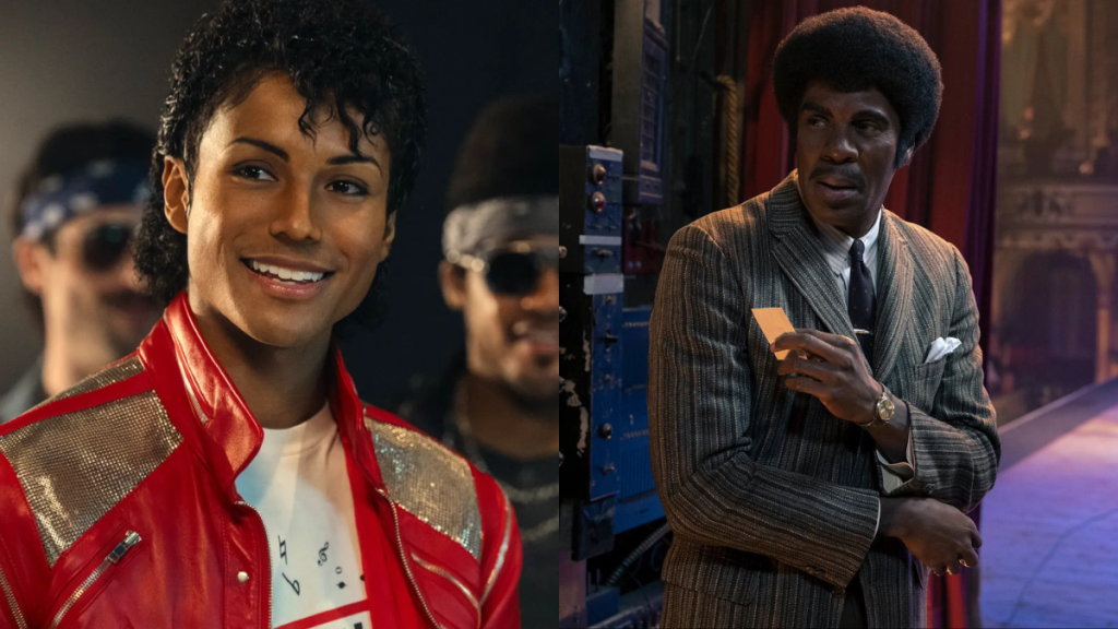 Jaafar Jackson and Colman Domingo