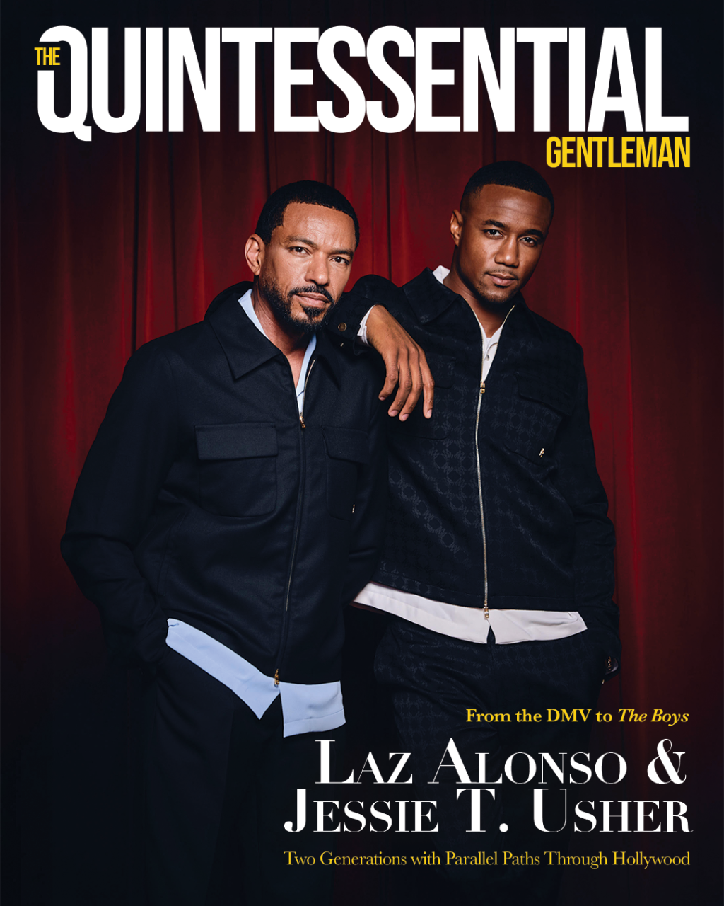 Laz Alonso & Jessie T. Usher Cover