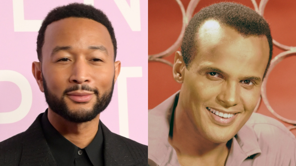 John Legend and Harry Belafonte