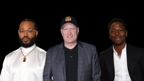 Ryan Coogler, Kevin Feige and David Jonsson