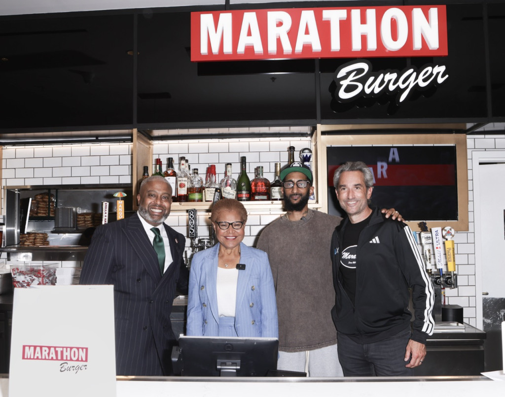 Mayor Karen Bass Marathon Burger