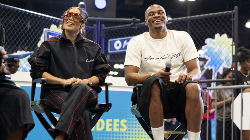 Russell Westbrook and Lauren Londyn
